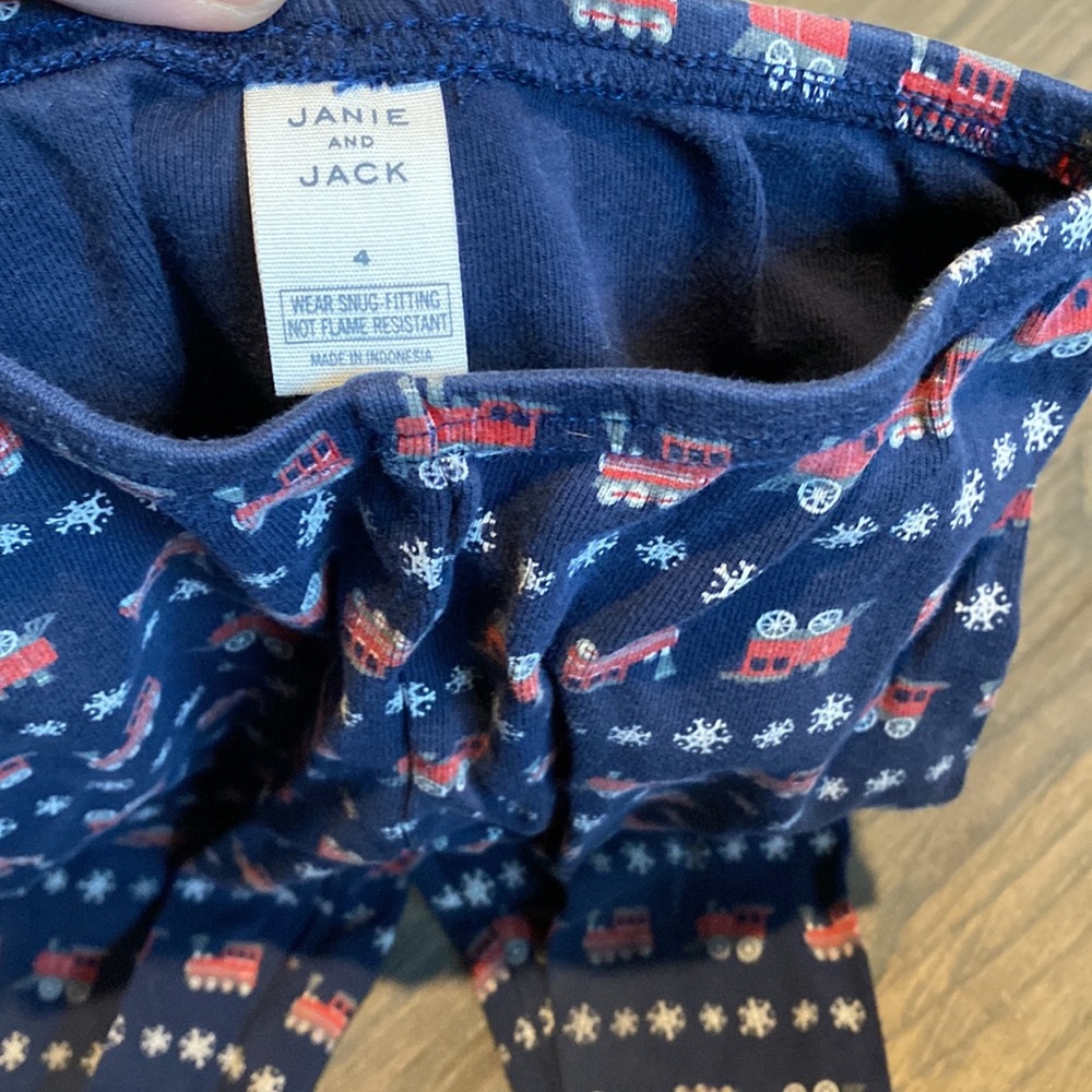 EUC Christmas pajamas from Janie and Jack - Picture 3 of 4